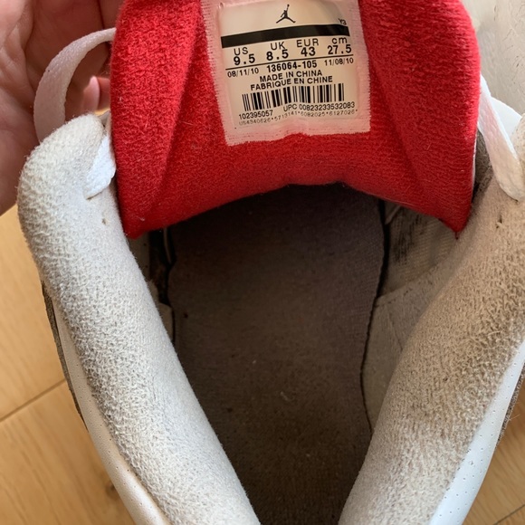 Jordan 3 white/cement size 9.5 (SOLD) - Picture 6 of 16